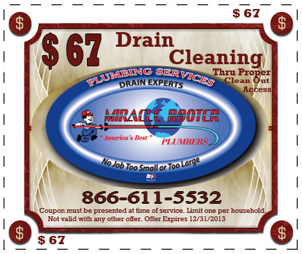 drain cleaning coupon